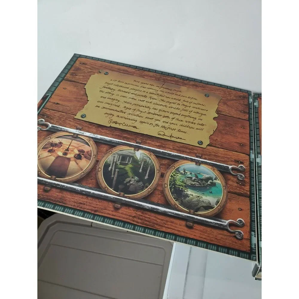 AGES of‎ Myst RIVEN 5th Anniv PC Game Commemorative Edition Big Box